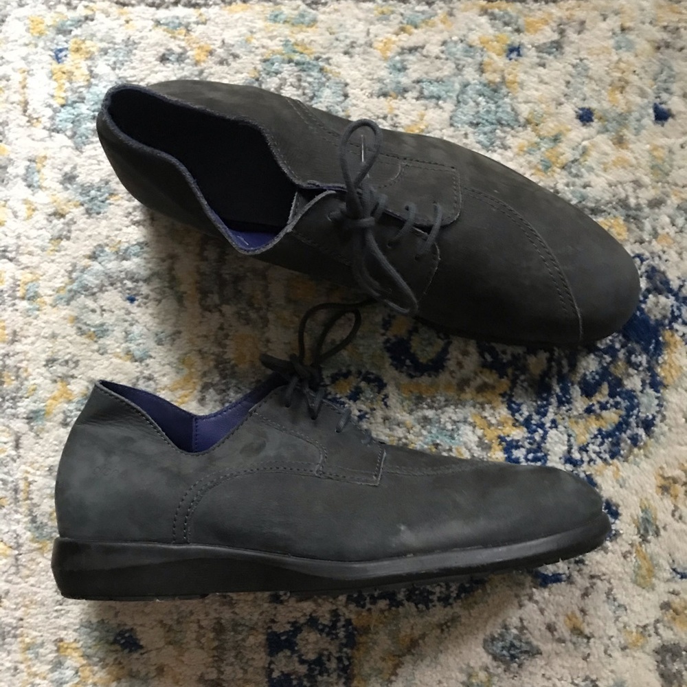 Men’s navy blue nubuck leather size 42